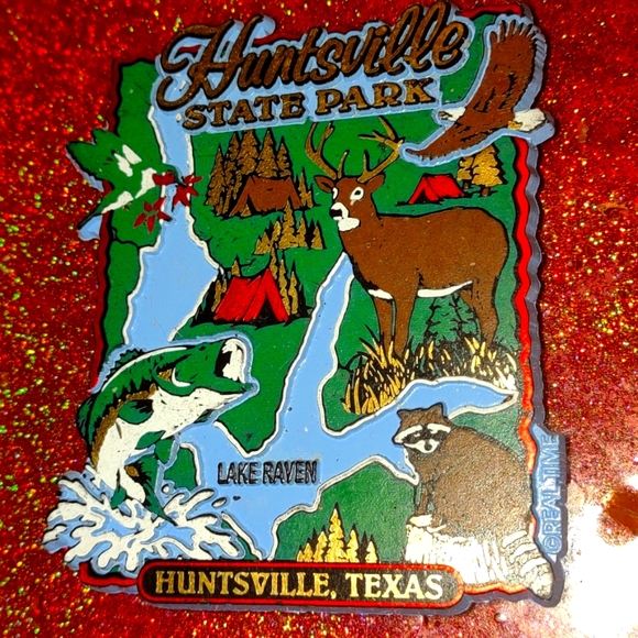 Vintage Huntsville State Park refrigerator magnet~excellent condition - Picture 1 of 2